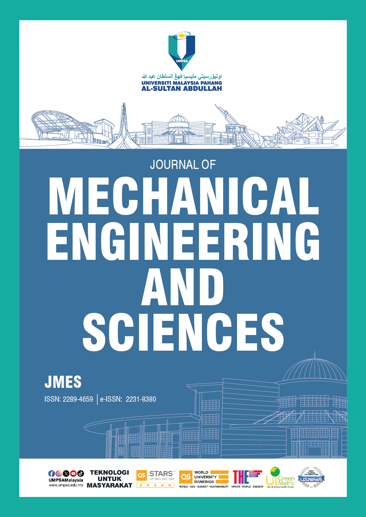 Journal Of Mechanical Engineering And Sciences雜志