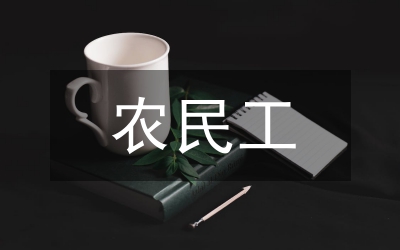 農(nóng)民工向城鎮(zhèn)集聚調(diào)研報(bào)告