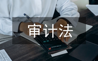 最新審計(jì)法