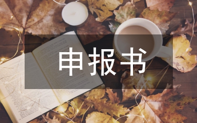 申報項目的材料